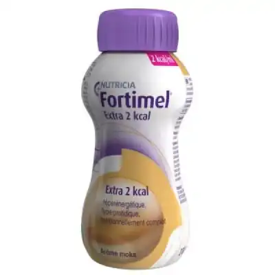 Fortimel Extra 2 Kcal Nutriment Moka 4 Bouteilles/200ml à QUINCY-SOUS-SÉNART