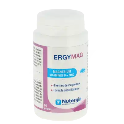 Ergymag Magnésium Vitamines B Gélules B/90 à VALENCE