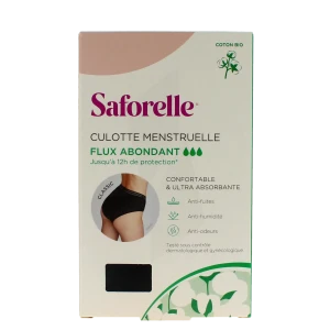 Saforelle Culotte Menstruelle Classic Flux Abondant T34-36