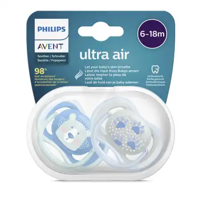 Avent Sucet Ultra Air 6-18m B Animal 03 à ANGLET