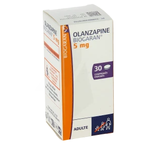 Olanzapine Biogaran 5 Mg, Comprimé Enrobé