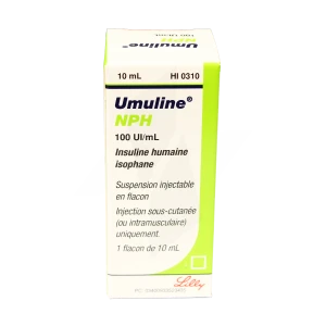Umuline Nph 100 Ui/ml, Suspension Injectable En Flacon