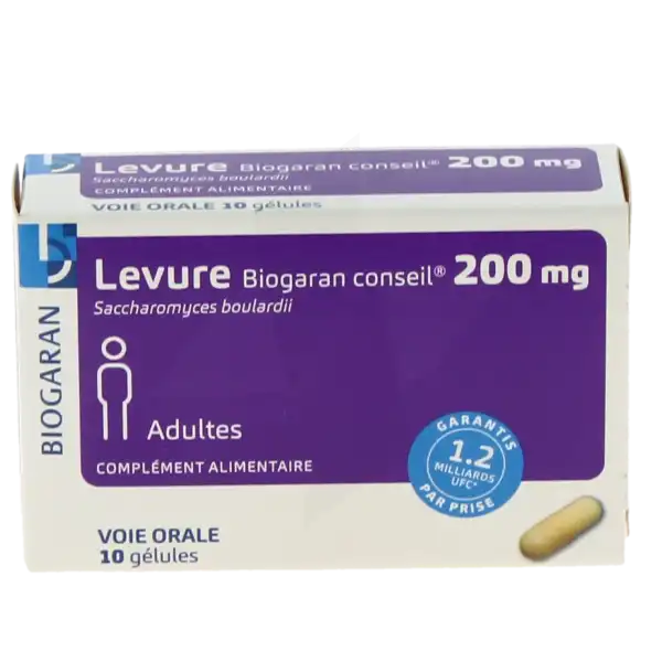 Biogaran Conseil Levure 200 Mg GÉl Adulte B/10