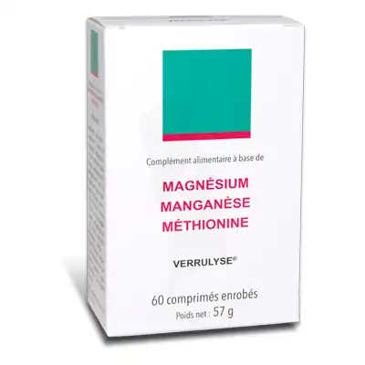 Verrulyse Methionine Comprimés B/60 à VALENCE