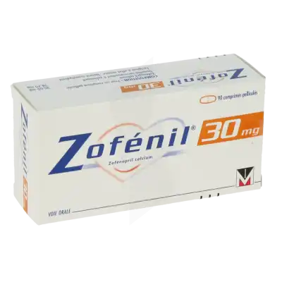 ZOFENIL 30 mg, comprimé pelliculé