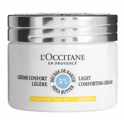 L'Occitane Crème visage Confort légère Karité SPF15 Pot/50ml