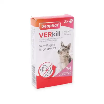 Verkill 2,5Mg/25Mg Chiot Pt Cn Cpr B/2