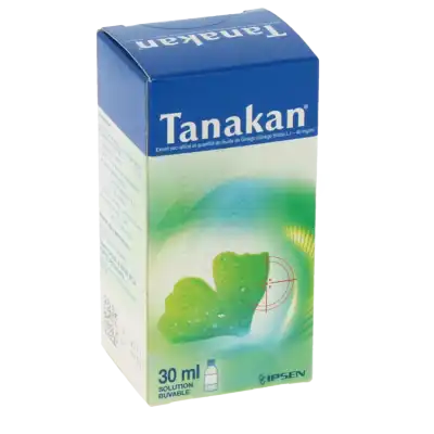 Tanakan 40 Mg/ml, Solution Buvable à Ferney-Voltaire