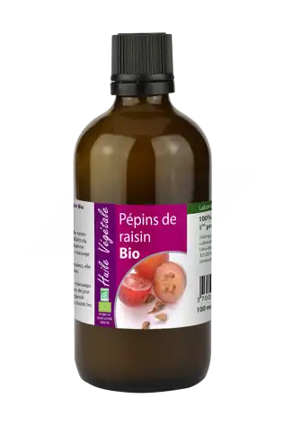 Laboratoire Altho Huile Végétale Pépins De Raisin Bio 100ml