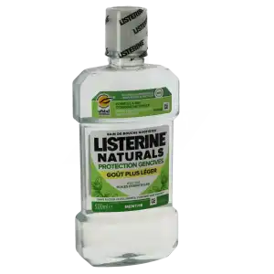 Listerine® Naturals Protection Gencives Goût Plus Léger Fl/500ml à Toul