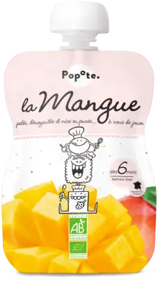 Popote Gourde Mangue Bio 120g* à TALENCE