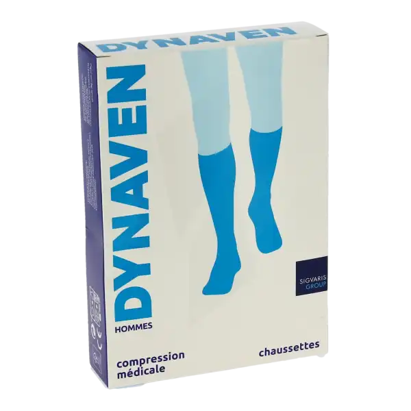 Dynaven Fin Chaussettes  Homme Classe 2 Noir Small Normal