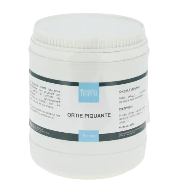 Iphym Santé Ortie Piquante Poudre De Plantes 250g