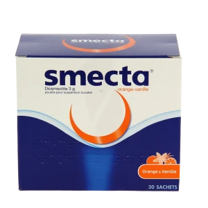 Smecta 3 G Pdr Susp Buv En Sachet Orange Vanille 30sachets