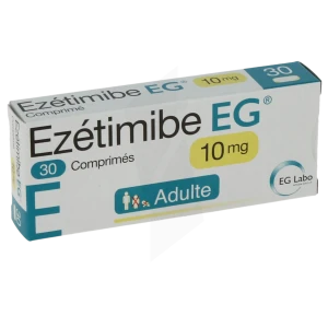 Ezetimibe Eg 10 Mg, Comprimé