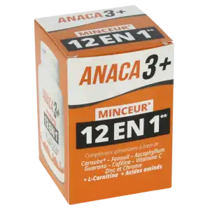 Acheter Anaca3+ Minceur 12 en 1 Gélules B/120 à FLEURANCE