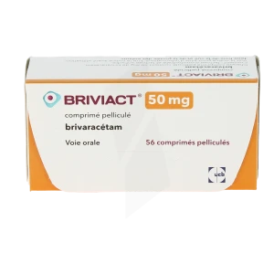Briviact 50 Mg, Comprimé Pelliculé