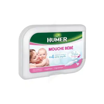 humer mouche bébé + 4 embouts jetables