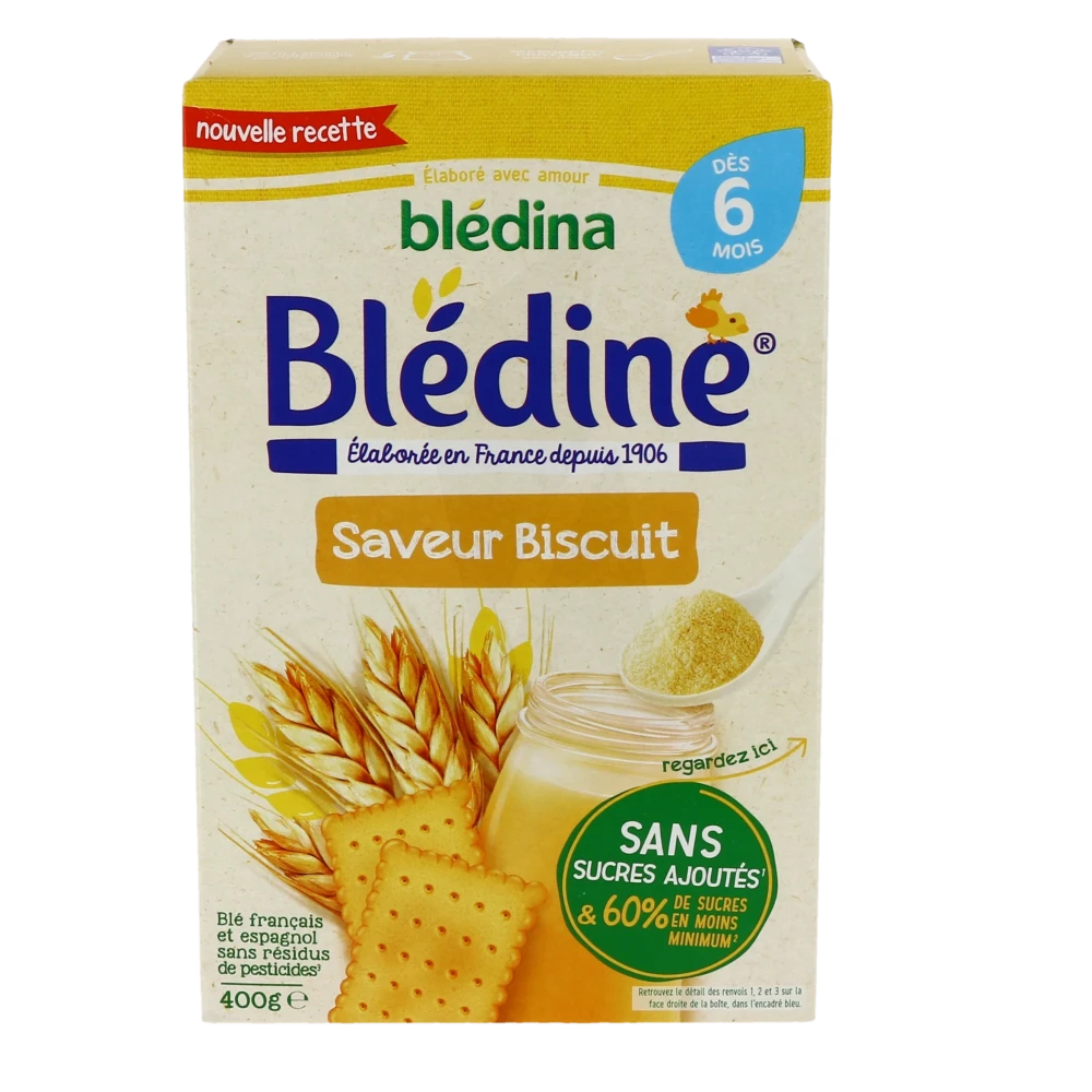 meSoigner - Blédina Blédine Céréales Instantanées Saveur Biscuit B