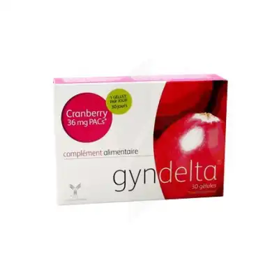 Gyndelta Gélules Confort Urinaire B/30 à VILLERS-LE-LAC