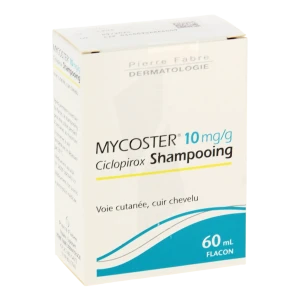Mycoster 10 Mg/g Shampooing Fl/60ml