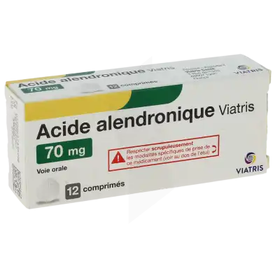 Acide Alendronique Viatris 70 Mg, Comprimé à Paris