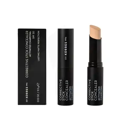 Korres Charbon Actif Stick Correcteur Anti-cernes Spf30 Teinte N°2 5g à TOULON
