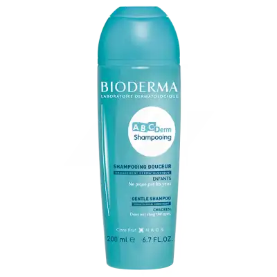 Acheter Bioderma ABCDerm Shampoing doux bébé & enfant cuir chevelu délicat 200ml à Mûrs-Erigné