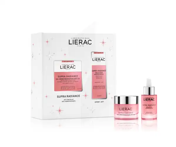 Liérac Supra Radiance Coffret Gel Crème Noël 2022