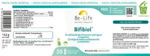 Be-life Bifibiol Gélules B/30