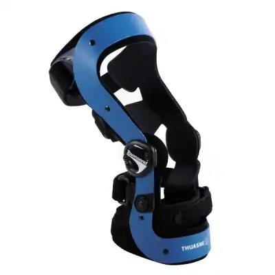 Thuasne Rebel Genouillère Ligamentaire Articulée Droite Bleu L à Saint-Bonnet-de-Mure