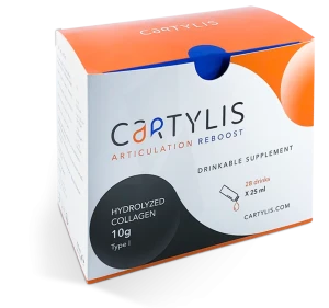 Cartylis Collagène 10g Solution Buvable 28 Fioles/25ml