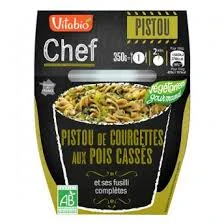 Vitabio Chef Plat Cuisiné Pâtes Pistou Cup/350g