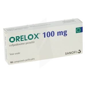 Orelox 100 Mg, Comprimé Pelliculé