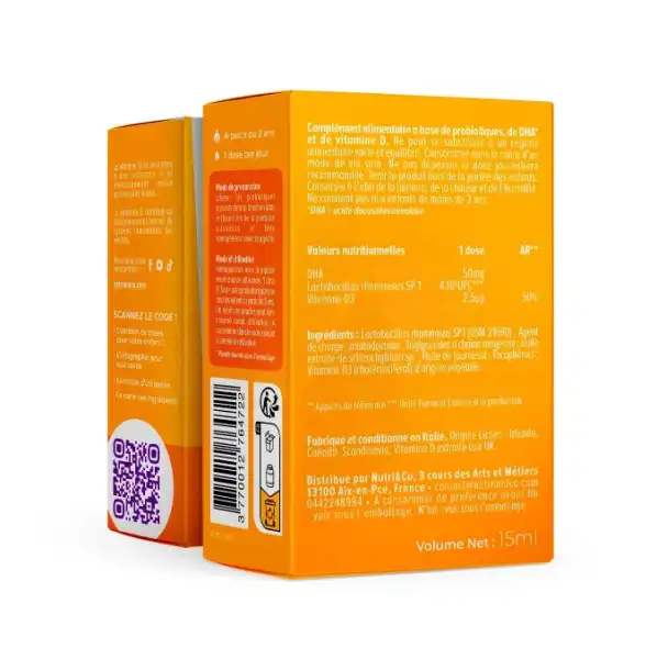 Nutri&co Pour Les Enfants Solution Buvable Fl/15ml