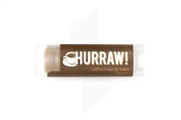 Hurraw! Baume à Lèvres Grain De Café Stick/4,3g