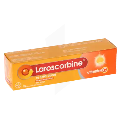 Laroscorbine Sans Sucre 1 G, Comprimé Effervescent à Saint-Médard-en-Jalles