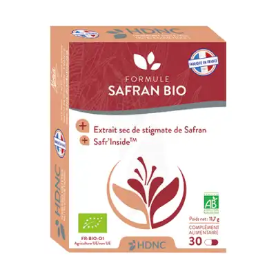 HDNC Formule Safran Bio 30mg Gélules B/30