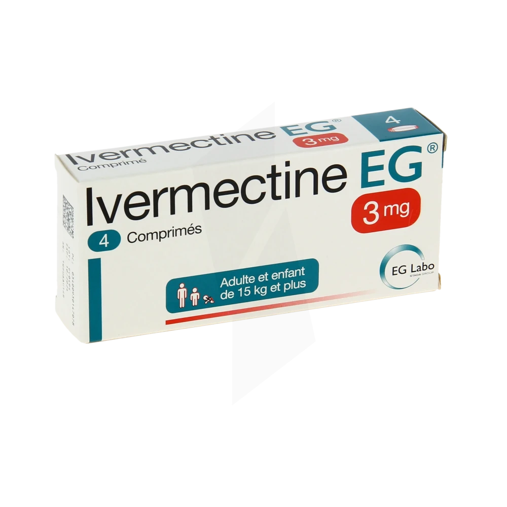 Ivermectine Eg 3 Mg, Comprimé