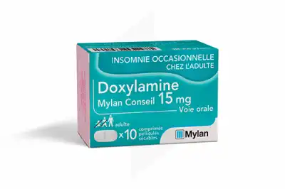 Doxylamine Mylan Conseil 15 Mg, Comprimé Pelliculé Sécable à Libourne