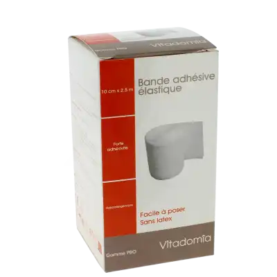 Vitadomia Bande Adhésive élastique 10cmx2,5m à LLUPIA