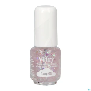 Vitry V Ongles à L'eau Confetti Fl/4ml