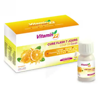 Vitamin'22 Solution Buvable Orange 7 Fl/30ml à VILLEMUR SUR TARN