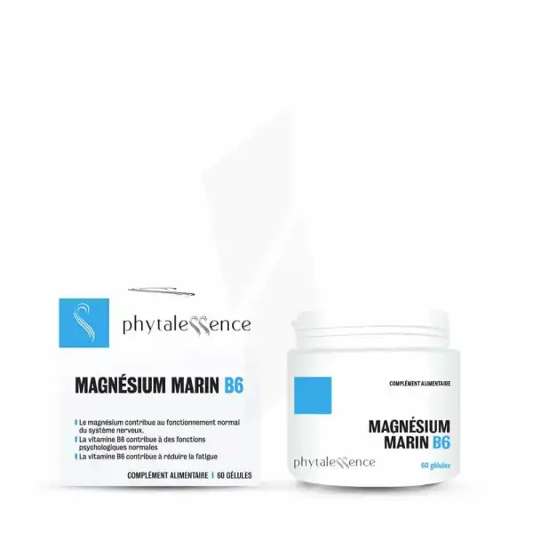 Phytalessence Premium Magnésium Marin - B6 60 Gélules