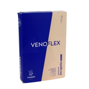 Venoflex Incognito Absolu 2 Chaussette Pied Ouvert Femme Naturel Taille 1n