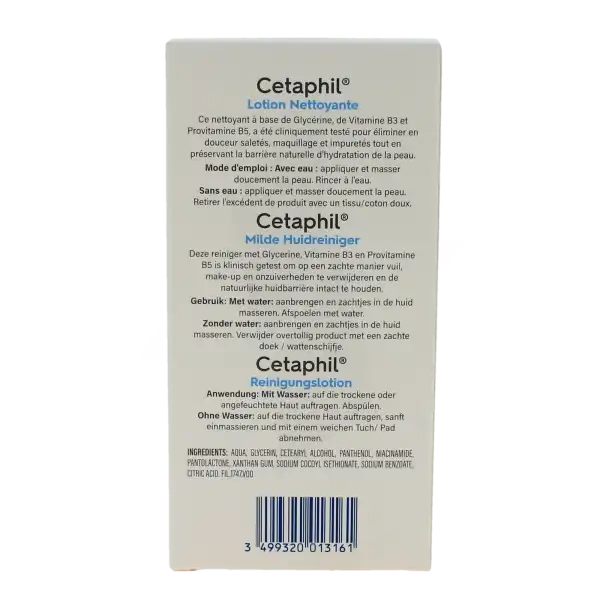 Cetaphil Lot Nettoyante Haute TolÉrance Fl/200ml