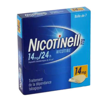 NICOTINELL TTS 14 mg/24 H, dispositif transdermique