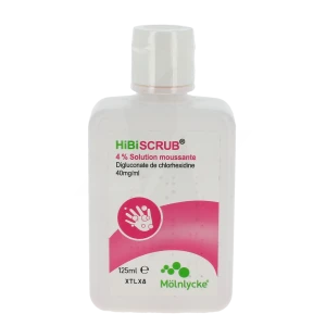 Hibiscrub 4%, Solution Moussante