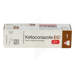 Ketoconazole Eg 2 %, Gel En Récipient-unidose