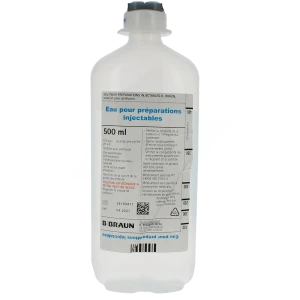 Eau Pour Preparations Injectables B Braun, Solution Pour Perfusion